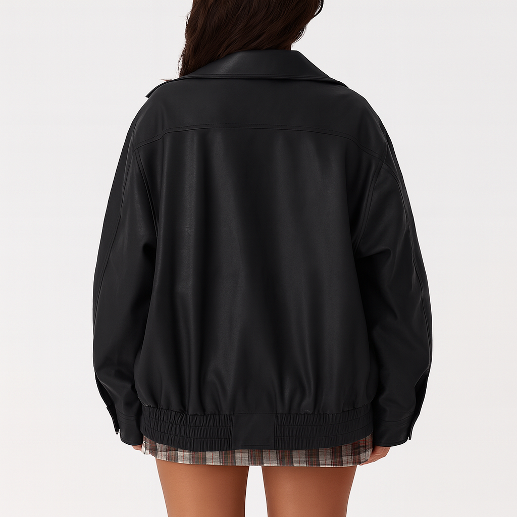 Loriva™ Luxe Rider Oversized Jacket